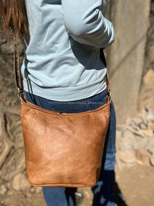 Bolso de mano de cuero de cabra hecho a mano para mujer, bolsa de compras elegante, gran oferta - Product Image 3