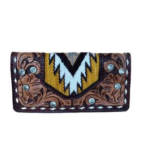 Handcrafted Rustic Elegant Cowhide Leather Clutch Women Durable Pure Daily Use Spring <b>Summer</b> Autumn Winter Zipper Indian Made - Product Image 2