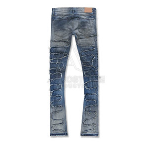 Pantalones Casuales de Diseño Personalizado, Corte Ajustado, Cintura Media, 100% Algodón, Ligeros, Elásticos, Costuras Duraderas, Prenda Ecológica - Product Image 3