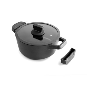 Pentola Titanium Pro con coperchio da 2,5 litri, antiaderente, per uso su piano cottura - Product Image 3