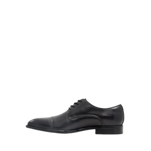 A09-2A Zapatos de Vestir Modernos Oxford con Cordones, Punta Puntiaguda, Patrón Repujado, Cuero Genuino, Zapatos Formales para Hombre, Zapatos de Boda - Product Image 3