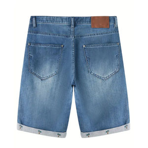 Service OEM, design de qualité supérieure, jeans courts pour hommes, best-seller en ligne, prix bas, nouveau style tendance, jeans courts pour hommes personnalisés - Product Image 2