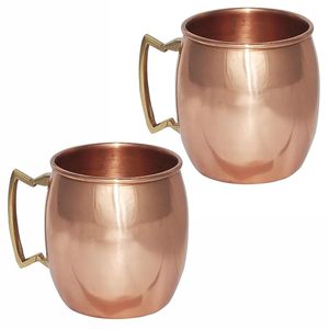 Superior Copper Moscow Mule <b>Mugs</b> Built For Refreshing Beverage Presentation In Kitchen Bar And Dining Occasions - Product Image 2