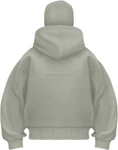 Sudadera con capucha y pasamontañas unisex, chaqueta cálida de forro polar con máscara incorporada, ropa urbana, proveedor de fábrica OEM - Product Image 2