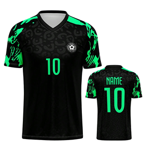 Custom Soccer Jersey Personalize Team Logo Football Shirt Full Sublimated Professional Soccer jerseys Set 100% Polyester - Product Image 1