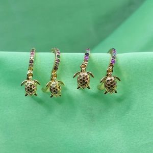 Joyería de Plata de Ley 925 Chapada en Oro para Bodas, Juego de Aretes con Múltiples Piedras Preciosas de Turmalina para Mujer - Product Image 5