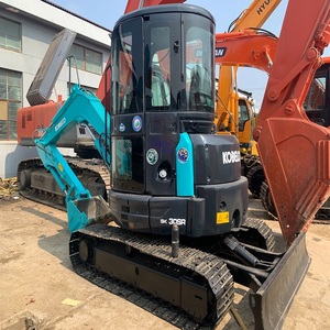 Mini-excavatrice Kobelco haute performance avec une forte force d'excavation, un système hydraulique efficace et une utilisation confortable - Product Image 6