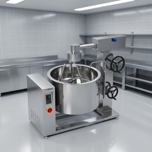 Olla de vapor con inducción y revestimiento giratorio Amicook 380V/440V, modelo profesional, resistente al calor, con inclinación por inducción, duradera y ergonómica - Product Image 2