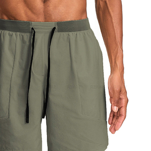 Different Color Customizable Men Gym Shorts Elastic Waist Men Light Weight Cheap Price Gym Shorts For Sale - Product Image 4