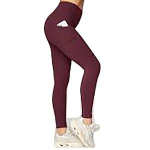 BD กางเกงวอร์มสำหรับใส่วิ่งของผู้หญิงกางเกงออกกำลังกายเล่นยิมมีกระดุมตกแต่งเอวสำหรับโยคะ - Product Image 6