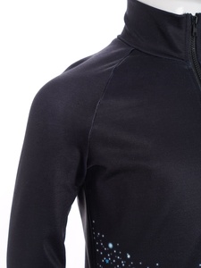 Chaqueta de Patinaje Artístico para Niñas de 6 a 16 Años, Sudadera para Gimnasia, Práctica de Danza, Entrenamiento, Trajes de Baile - Product Image 3