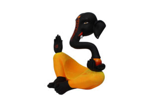 Artesanía Nirmala, Estatua Moderna de Ganesha/Ganpati en Resina, Hecha a Mano en Rajasthan, Pieza Decorativa - Product Image 6