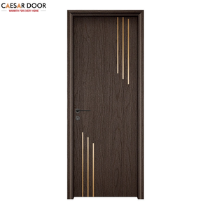 Portes intérieures en bois massif, design élégant, imperméable, durable, léger, minimaliste, pour la maison, la chambre, la salle de bain, la villa, l'école, installation facile - Product Image 3