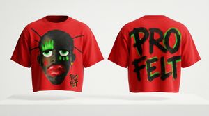 T-shirt graphique à manches courtes de couleur personnalisée pour femmes et hommes, streetwear oversize décontracté en coton, logo personnalisé, respirant, hip-hop, en molleton - Product Image 5