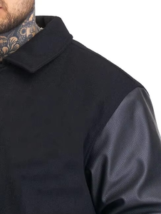 OEM Custom Winter <b>Wool</b> Chenille Letterman Jacket for Men Vintage Varsity Style High Street Canvas - Product Image 5