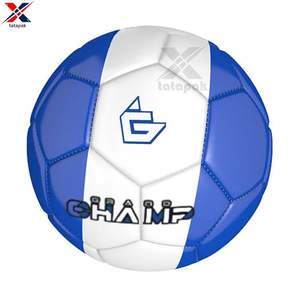 ราคาขายส่ง ลูกฟุตบอลคุณภาพสูง ทนทาน ขนาด 5 สำหรับมืออาชีพ วัสดุยาง/PVC/PU สัมผัสนุ่ม สำหรับฝึกซ้อมกลางแจ้ง รับผลิตตามสั่ง - Product Image 1