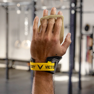 Poignées en cuir unisexe pour la musculation, poignées rembourrées pour tractions, remises en forme, entraînement, équipement de fitness, fournisseur d'articles de sport - Product Image 5