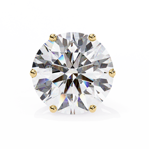 Luxury <b>Tops</b> Round Cut E VS 1ct Each Lab Grown Diamond 14K Gold IGI Certified <b>Earring</b> <b>Tops</b> for Gift Party & Anniversary - Product Image 2
