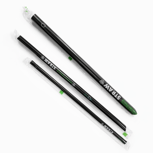 Higienic Individually <b>Plastic</b>-Wrapped PP Polypropylene <b>Plastic</b> <b>Straw</b> 8 mm Diameter 210 mm Length for Boba Tea made in Indonesia - Product Image 6