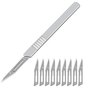 Wholesale Custom Logo Stainless Steel Safety Surgical <b>Scalpel</b> Blades Retractable <b>Knife</b> with Foldable Features By Blush Surgical - Product Image 5