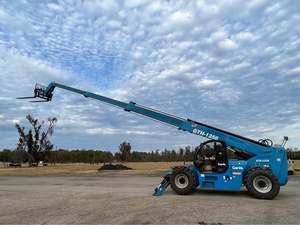 Genie GTH 1256 Rough Terrain Telehandler Used <b>Material</b> <b>Handling</b> Machine for Construction Farm Work - Product Image 1
