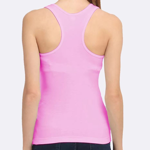 Novedad 2026: Camiseta sin mangas de jersey liso para mujer, tallas grandes, ideal para fitness de verano y uso casual. Servicio OEM ODM. - Product Image 6