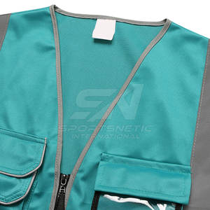 Chaleco de Trabajo al por Mayor Tallas Grandes para Uso Exterior, Nuevo Estilo, Cuello en V, MOQ Bajo - Product Image 6