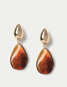 Eco-Friendly Resin Dangle <b>Earrings</b> Trendy Fashion Jewelry for Daily Wear and Parties - Product Image 2