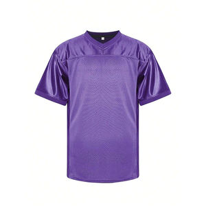 Nuevo Diseño al por Mayor, Uniforme de Fútbol Transpirable de Manga Corta de Alta Calidad, Personalización de Camisetas de Malla para Hombre - Product Image 6
