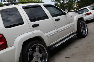 HIC Window Visor Door Visor Window Deflector Vent Visor Liberty JEEP CHEROKEE 02~07 - Product Image 2