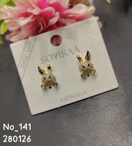 Modernos Pendientes de Perlas Geométricas de Acero Inoxidable Chapados en Oro, Regalos de Joyería para Fiestas - Product Image 5