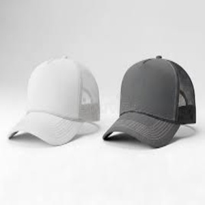 Custom Embroidered Mesh Trucker <b>Baseball</b> <b>Cap</b>-Casual Cycling Street Style 100% Cotton Unisex All Seasons From Karnataka - Product Image 4
