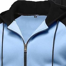 Survêtement d'hiver décontracté à capuche 2026 en polyester/coton respirant et écologique, avec broderie imprimée, design 2-en-1, poids lourd - Product Image 2