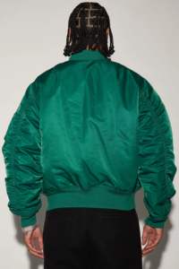 Chaqueta Bomber Personalizada para Hombre, Estilo Béisbol, con Diseño de Dibujos Animados, Apta para Invierno, Chaqueta de Vuelo - Product Image 4