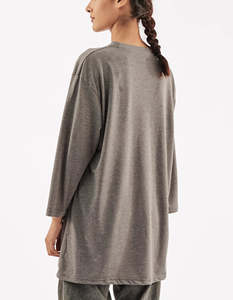 Camiseta de Verano para Mujer, Corte Ajustado, Transpirable, Estilo Urbano Moderno, Estampado Personalizado, Venta al Por Mayor, Material Poliéster/Algodón, Cuello Redondo, Manga Corta - Product Image 3