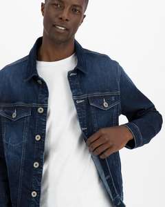 OEM Men's Denim <b>Jacket</b> with Custom Embroidery | Private Label Jean Apparel Manufacturer - Product Image 5