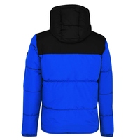 Blouson matelassé unisexe bleu WARPRO INDUSTRY, imperméable, coupe-vent, séchage rapide, hiver, décontracté, rembourrage épais en polyester 300g sur le devant