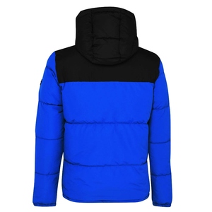 เสื้อแจ็คเก็ตพัฟเฟอร์สีน้ำเงินสำหรับผู้ชายจาก WARPRO INDUSTRY กันน้ำ กันลม เหมาะสำหรับฤดูหนาว สวมใส่สบาย บุด้วยโพลีเอสเตอร์หนา 300 กรัม ทรงปกติ - Product Image 3