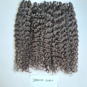 Cheveux vierges de qualité supérieure, vague naturelle, cheveux vierges ondulés avec cuticules alignées, cheveux vierges vietnamiens pour extensions de cheveux humains - Product Image 2