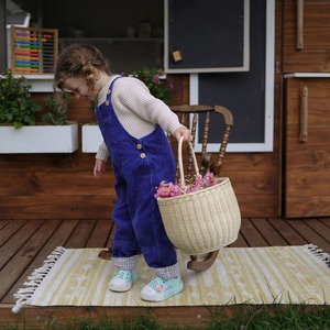Panier de rangement en rotin naturel écologique fait main avec couvercle tressé robuste, design circulaire moderne multifonctionnel - Product Image 3