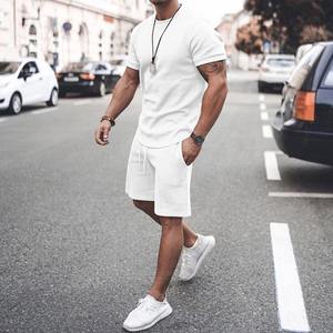 Casual Sport <b>Set</b> for <b>Men's</b> Summer Tracksuit <b>Short</b> Sleeve <b>Shorts</b> Suit 2 Piece Outfit <b>T</b>-<b>shirt</b> <b>and</b> <b>Shorts</b> <b>Set</b> <b>Men</b> Casual Suit <b>Set</b> - Product Image 4