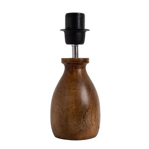 Wooden <b>Table</b> <b>Lamp</b> Printed Fabric Lampshade <b>Portable</b> Decorative Bedside Light for Living Room Bedroom - Product Image 2