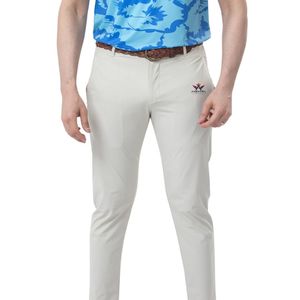 Pantalones de golf para hombre, pantalones elásticos con cintura elástica, pantalones deportivos transpirables de secado rápido, ropa de golf informal ajustada para ejercicio al aire libre - Product Image 1