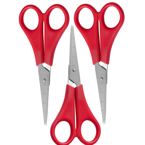 Tijeras para Uñas de Acero Inoxidable Premium, Hoja Plateada, Mango Rojo, Cortauñas Profesional, Diseño Personalizado, Venta al Por Mayor OEM - Product Image 1