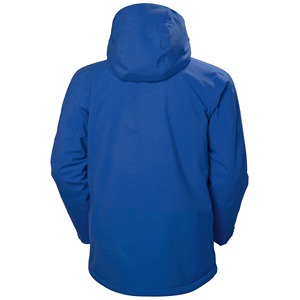 Veste de ski pour homme grande taille, design personnalisé OEM, style décontracté, coupe-vent uni, fermeture éclair, imperméable, grande taille - Product Image 3