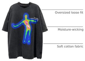T-shirt personnalisé pour homme, col rond, coupe ajustée, 220g, écologique, manches courtes, fabricant, vente en gros, coton, uni, décontracté, basique - Product Image 4