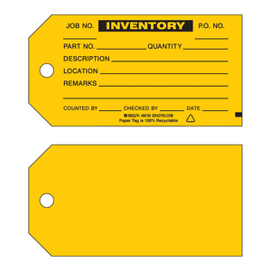 Étiquette de production Brady INVENTORY, étiquette industrielle durable et flexible pour la gestion des stocks - Product Image 2