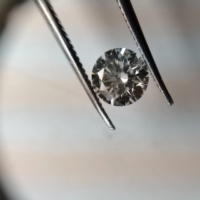 Gran oferta, Diamante Natural certificado GIA, corte brillante redondo, 0,25 quilates, 4mm, Diamante extraído de la tierra, Diamante Real