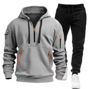 Conjunto Deportivo para Hombre de Último Diseño, Conjuntos Deportivos de Moda con Logotipo Personalizado, Conjunto Deportivo de Alta Calidad con Mangas Largas - Product Image 2