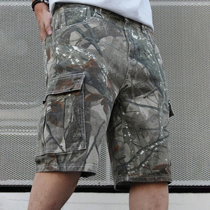 Pantalones cortos cargo de camuflaje personalizados, pantalones cortos para exteriores, pantalones cortos de pesca, pantalones cortos de senderismo para hombre, ropa resistente, pedido al por mayor - Product Image 3